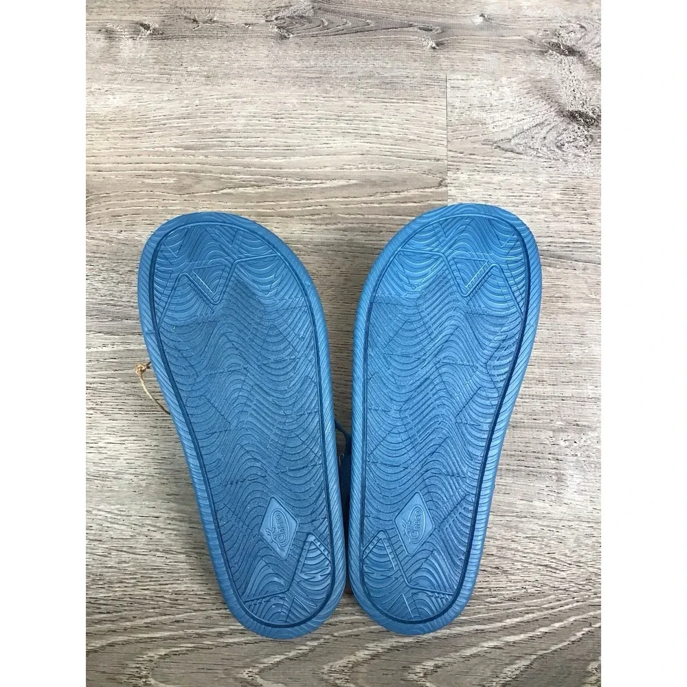 Chaco Ocean Blue Chillos Sport Strappy Adjustable Sandals Kids Size 6